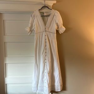 White Cleobella maxi